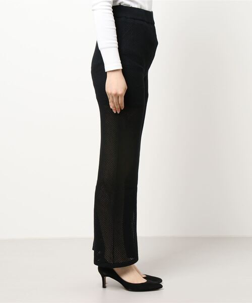 Kari & lili（カウリアンドリィリィ）の「メッシュニットパンツ（その他パンツ・レディース・ダークグレー/ブラック/ワインレッド・FREE）」の5枚目の写真