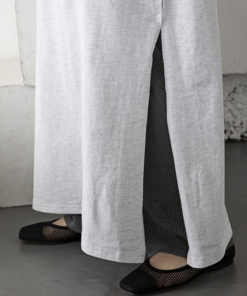 Kari & lili（カウリアンドリィリィ）の「メッシュニットパンツ（その他パンツ・レディース・ダークグレー/ブラック/ワインレッド・FREE）」の21枚目の写真