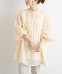 PUAL CE CIN | 【Du noir・WEB限定】ラミー2WAYブラウス(シャツ/ブラウス)