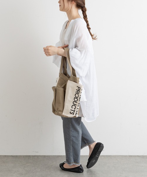 PUAL CE CIN（ピュアルセシン）の「【Du noir・WEB限定】ラミー2WAYブラウス（シャツ/ブラウス・レディース・ホワイト/ライトグレー/ブラック/ベージュ・FREE）」の13枚目の写真