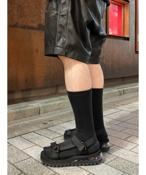 Maison U（メゾン ユー）の「メゾン ユー/MAISON U エアスポーツサンダル（サンダル・メンズ・ライトグレー/ブラック/グリーン系その他・41/42/43）」の2枚目の写真