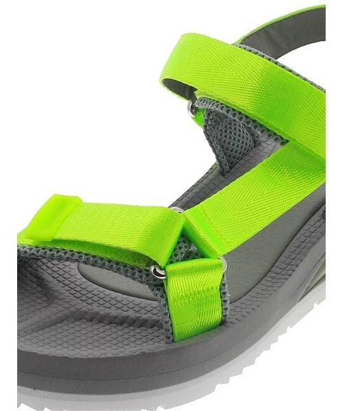 Maison U（メゾン ユー）の「メゾン ユー/MAISON U エアスポーツサンダル（サンダル・メンズ・ライトグレー/ブラック/グリーン系その他・41/42/43）」の13枚目の写真