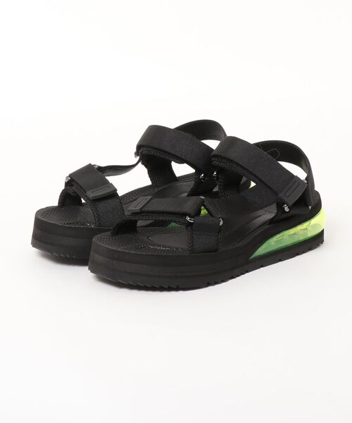 Maison U（メゾン ユー）の「メゾン ユー/MAISON U エアスポーツサンダル（サンダル・メンズ・ライトグレー/ブラック/グリーン系その他・41/42/43）」の22枚目の写真