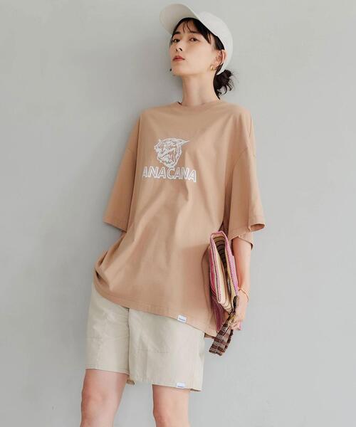 green label relaxing（グリーンレーベルリラクシング）の「＜Tanacana (タナカーナ) ＞ ハーフ パンツ －撥水加工－（その他パンツ・レディース・ベージュ/モカ・FREE）」の2枚目の写真