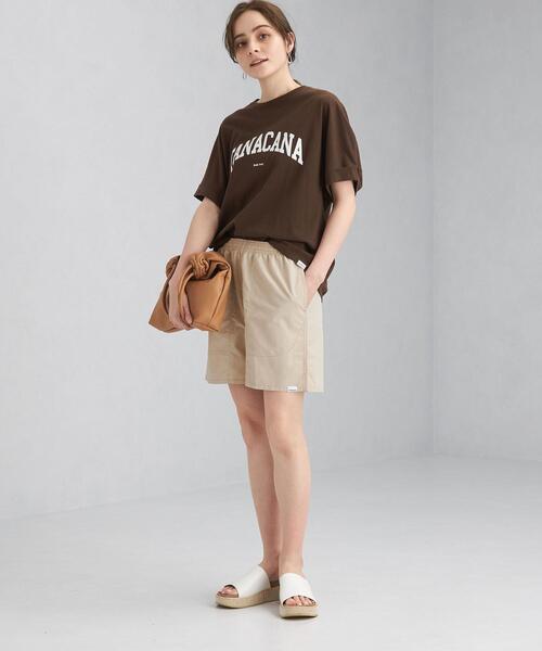 green label relaxing（グリーンレーベルリラクシング）の「＜Tanacana (タナカーナ) ＞ ハーフ パンツ －撥水加工－（その他パンツ・レディース・ベージュ/モカ・FREE）」の15枚目の写真