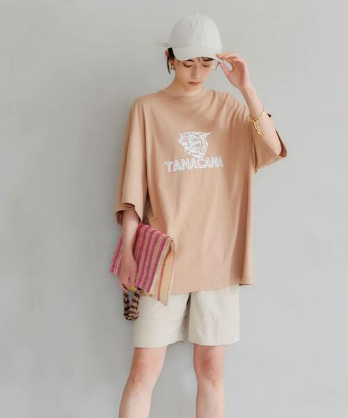 green label relaxing（グリーンレーベルリラクシング）の「＜Tanacana (タナカーナ) ＞ ハーフ パンツ －撥水加工－（その他パンツ・レディース・ベージュ/モカ・FREE）」の16枚目の写真