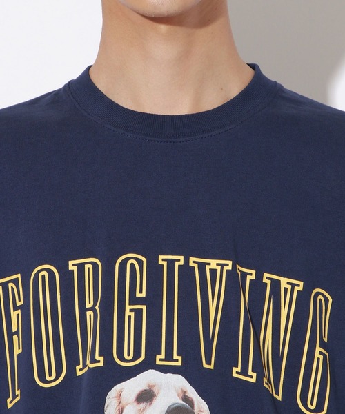 PBLIM（ページボーイリム）の「【PAGEBOYLIM】ドッググラフィックT（Tシャツ/カットソー・レディース・ネイビー/オフホワイト・MEDIUM/LARGE）」の17枚目の写真