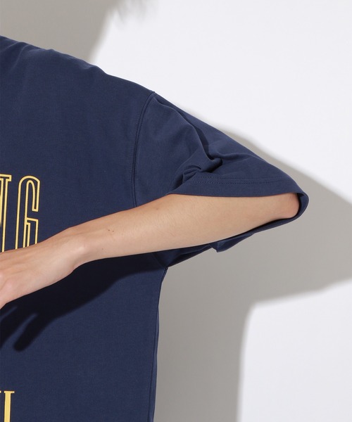 PBLIM（ページボーイリム）の「【PAGEBOYLIM】ドッググラフィックT（Tシャツ/カットソー・レディース・ネイビー/オフホワイト・MEDIUM/LARGE）」の18枚目の写真