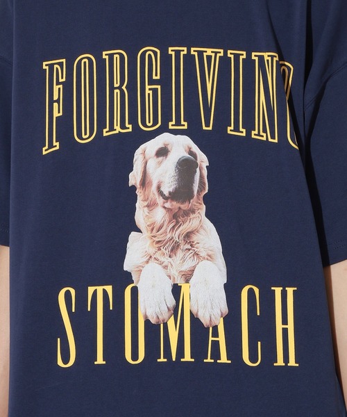 PBLIM（ページボーイリム）の「【PAGEBOYLIM】ドッググラフィックT（Tシャツ/カットソー・レディース・ネイビー/オフホワイト・MEDIUM/LARGE）」の21枚目の写真