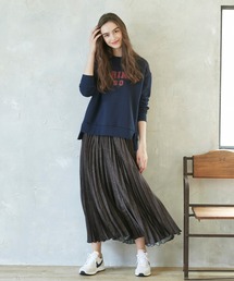 INED CLARO | 《INED CLARO》プリーツロングスカート【セットアップ対応】(スカート)
