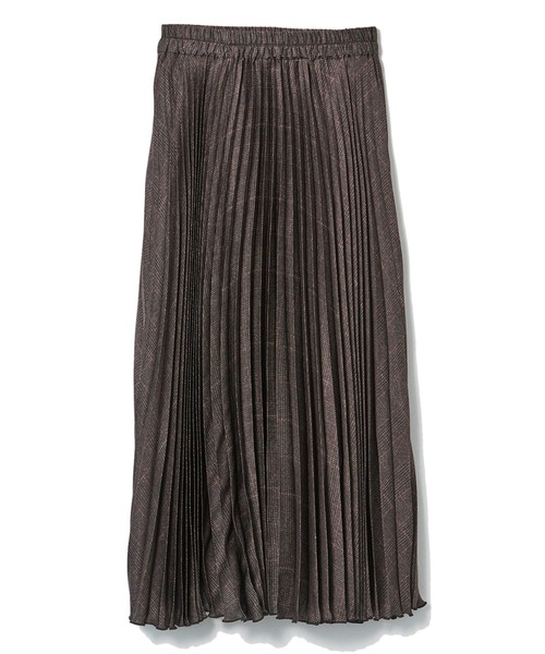 INED CLARO（イネドクラロ）の「《INED CLARO》プリーツロングスカート【セットアップ対応】（スカート・レディース・ブラック/ブラウン/グレー・フリー）」の7枚目の写真
