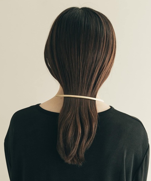 SMELLY（スメリー）の「メタルロングバーバレッタ（バレッタ/ヘアクリップ・レディース・ゴールド・-）」の18枚目の写真