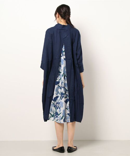 カヤ（カヤ）の「【カヤ】千代の八掛 あやめワンピース（ワンピース・レディース・パープル/ネイビー/グレー・FREE）」の8枚目の写真