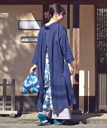 カヤ | 【カヤ】千代の八掛 あやめワンピース(ワンピース)