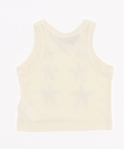 The animals observatory（ジ・アニマルズ・オブザーバトリー）の「The animals observatory / ロゴタンクトップ ベビー（タンクトップ・キッズ・ホワイト・12M）」の2枚目の写真