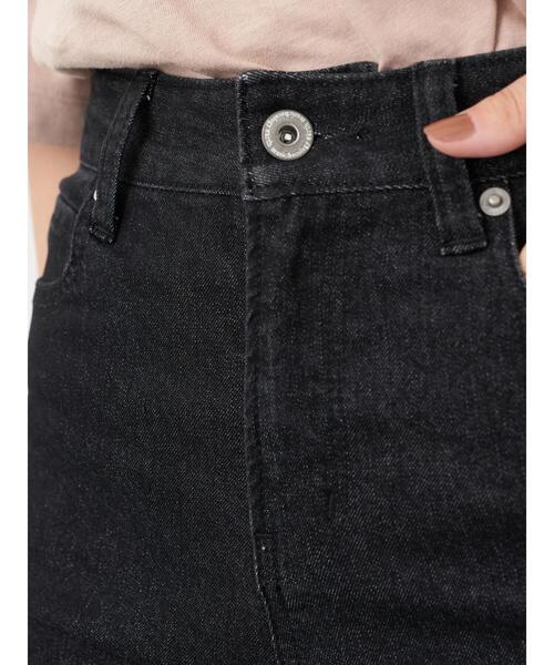 earth music&ecology（アースミュージックアンドエコロジー）の「デニムスキニーパンツ ＊（デニムパンツ・レディース・ブラック/ダークインディゴブルー/インディゴブルー・M/L/S）」の19枚目の写真