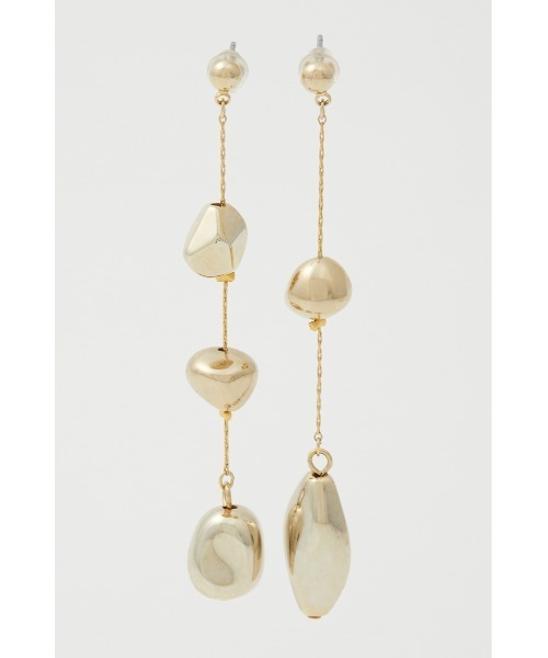 rienda（リエンダ）の「ランダムメタルピアス（ピアス（両耳用）・レディース・ゴールド/シルバー・SMALL）」の9枚目の写真