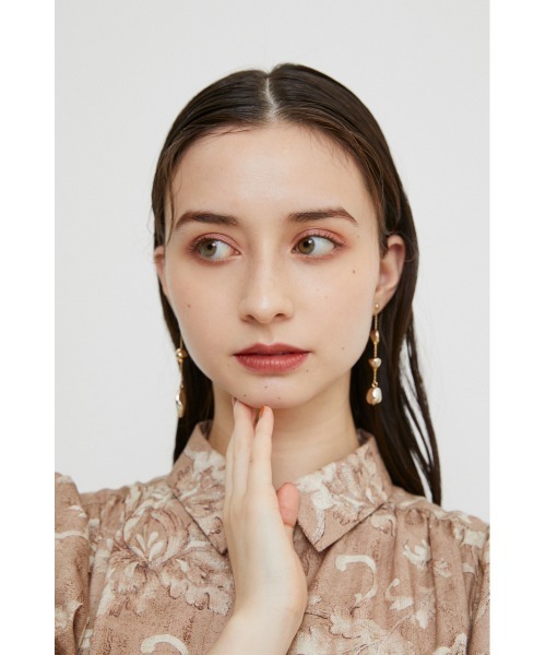 rienda（リエンダ）の「ランダムメタルピアス（ピアス（両耳用）・レディース・ゴールド/シルバー・SMALL）」の3枚目の写真