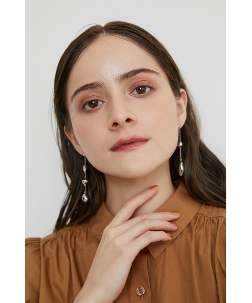 rienda（リエンダ）の「ランダムメタルピアス（ピアス（両耳用）・レディース・ゴールド/シルバー・SMALL）」の15枚目の写真