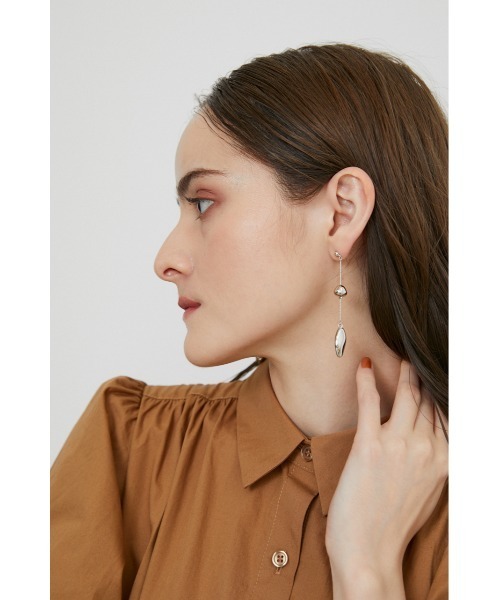 rienda（リエンダ）の「ランダムメタルピアス（ピアス（両耳用）・レディース・ゴールド/シルバー・SMALL）」の8枚目の写真