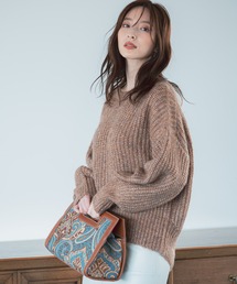 Andemiu | カタアゼニット216859(ニット/セーター)