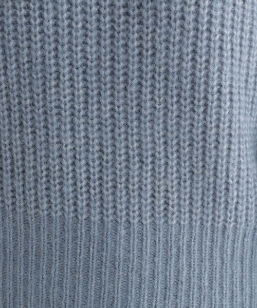 Andemiu（アンデミュウ）の「カタアゼニット216859（ニット/セーター・レディース・ブラウン/ブルー/アイボリー・FREE）」の15枚目の写真