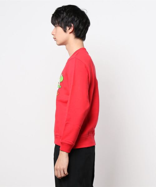 BAIT（ベイト）の「【2107_SPM】BAIT x MARIO ALLCHARACTER CREW 216-SPM-SWT-001（スウェット・メンズ・レッド・SMALL/MEDIUM/LARGE）」の3枚目の写真