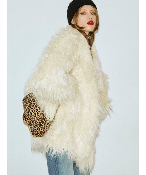 jouetie（ジュエティ）の「ケーブルニットキャップ（ニットキャップ/ビーニー・レディース・ブラック/ピンク/ベージュ・FREE）」の16枚目の写真