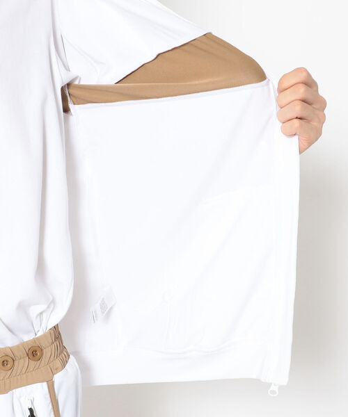 muta（ムータ）の「muta MARINE/ムータマリン/ラッシュパーカー（パーカー・メンズ・ホワイト/ブラック・4/6/5/7）」の11枚目の写真