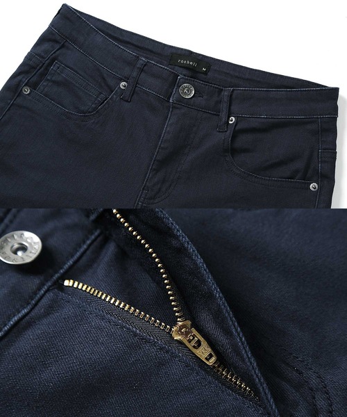 roshell（ロシェル）の「スーパーストレッチスキニーカラージーンズ（デニムパンツ・メンズ・ホワイト/ブラック/ベージュ/ネイビー/カーキ/グレイッシュベージュ・LARGE/X-LARGE/SMALL/MEDIUM）」の21枚目の写真