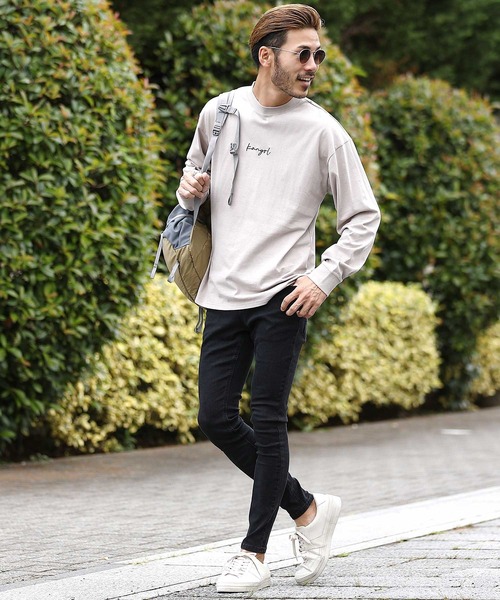 roshell（ロシェル）の「スーパーストレッチスキニーカラージーンズ（デニムパンツ・メンズ・ホワイト/ブラック/ベージュ/ネイビー/カーキ/グレイッシュベージュ・LARGE/X-LARGE/SMALL/MEDIUM）」の15枚目の写真