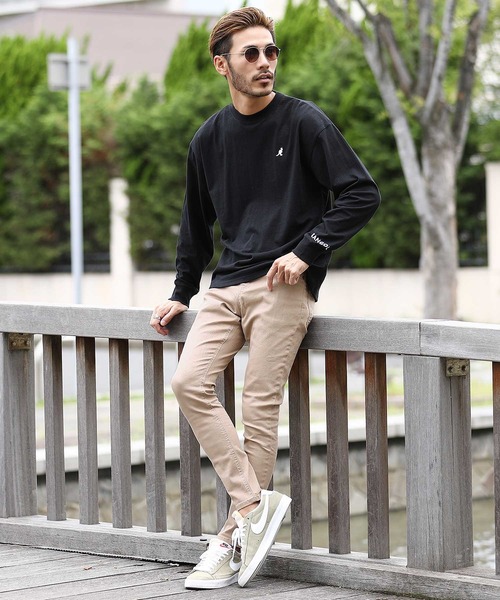 roshell（ロシェル）の「スーパーストレッチスキニーカラージーンズ（デニムパンツ・メンズ・ホワイト/ブラック/ベージュ/ネイビー/カーキ/グレイッシュベージュ・LARGE/X-LARGE/SMALL/MEDIUM）」の13枚目の写真