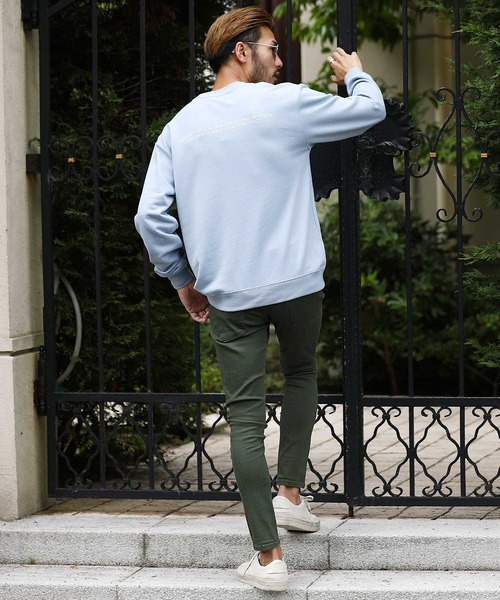 roshell（ロシェル）の「スーパーストレッチスキニーカラージーンズ（デニムパンツ・メンズ・ホワイト/ブラック/ベージュ/ネイビー/カーキ/グレイッシュベージュ・LARGE/X-LARGE/SMALL/MEDIUM）」の19枚目の写真