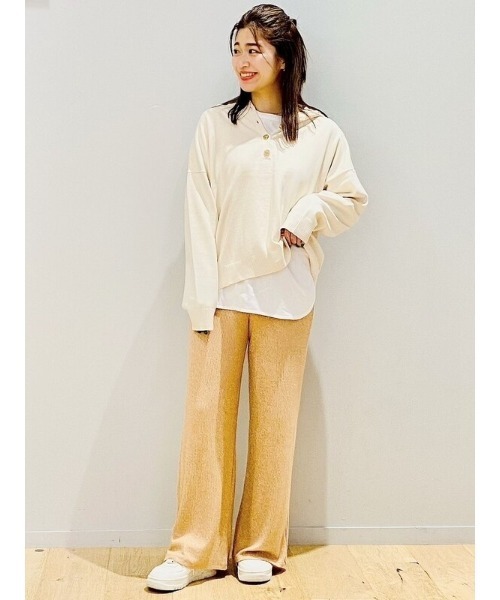 GAP(ギャップ)の「ヘンリーネック パーカーセーター(パーカー・レディース・その他1/グレー/その他/チャコールグレー・S/XS/L/XL/M/XXS)」の7枚目の写真