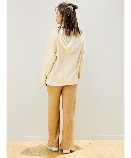 GAP(ギャップ)の「ヘンリーネック パーカーセーター(パーカー・レディース・その他1/グレー/その他/チャコールグレー・S/XS/L/XL/M/XXS)」の8枚目の写真