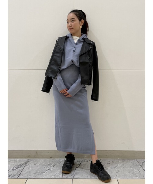 GAP(ギャップ)の「ヘンリーネック パーカーセーター(パーカー・レディース・その他1/グレー/その他/チャコールグレー・S/XS/L/XL/M/XXS)」の17枚目の写真