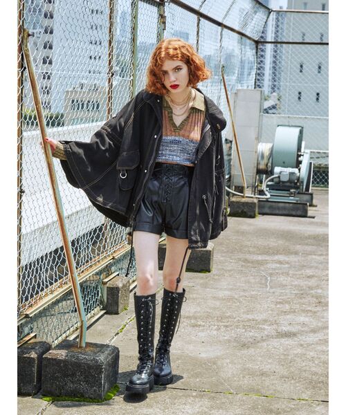 jouetie(ジュエティ)の「スキッパーニット(ニット/セーター・レディース・ブラック/その他1/その他2・MEDIUM)」の10枚目の写真