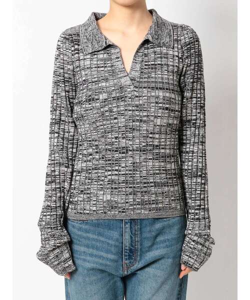 jouetie(ジュエティ)の「スキッパーニット(ニット/セーター・レディース・ブラック/その他1/その他2・MEDIUM)」の15枚目の写真