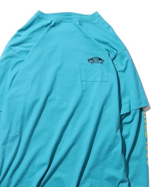 VANS（バンズ）の「VANS/ヴァンズ M VANS Layered L/S tee ロンT オーバーサイズ（Tシャツ/カットソー・メンズ・ホワイト/ブラック/エメラルド・L/M/XL）」の12枚目の写真