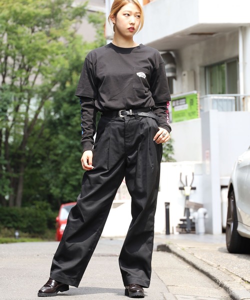 VANS（バンズ）の「VANS/ヴァンズ M VANS Layered L/S tee ロンT オーバーサイズ（Tシャツ/カットソー・メンズ・ホワイト/ブラック/エメラルド・L/M/XL）」の10枚目の写真