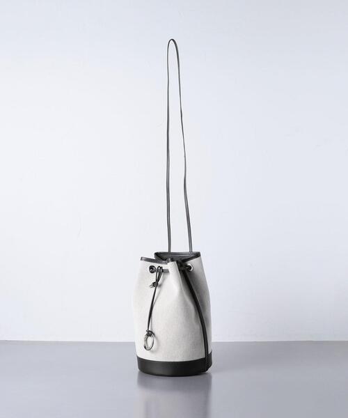 FEEL AND TASTE（フィールアンドテイスト）の「＜FEEL AND TASTE（フィールアンドテイスト）＞バケット 2WAY バッグ（ショルダーバッグ・レディース・ブラック/グレー・FREE）」の13枚目の写真