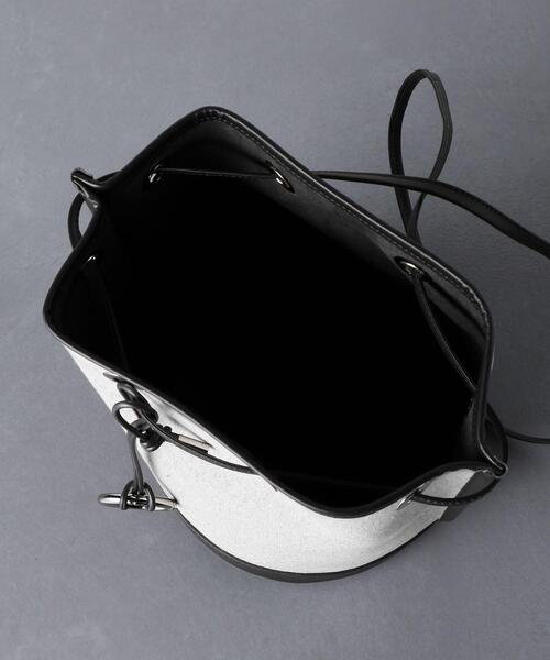 FEEL AND TASTE（フィールアンドテイスト）の「＜FEEL AND TASTE（フィールアンドテイスト）＞バケット 2WAY バッグ（ショルダーバッグ・レディース・ブラック/グレー・FREE）」の12枚目の写真