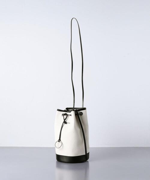 FEEL AND TASTE（フィールアンドテイスト）の「＜FEEL AND TASTE（フィールアンドテイスト）＞バケット 2WAY バッグ（ショルダーバッグ・レディース・ブラック/グレー・FREE）」の7枚目の写真