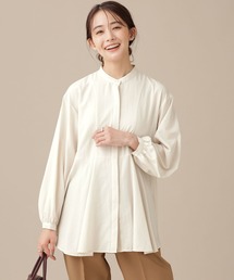 NANO universe | ペプラムフレアブラウス 長袖(シャツ/ブラウス)