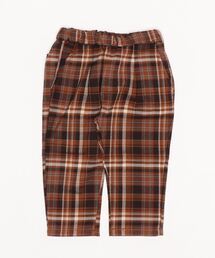 Ocean&Ground | チェックテーパードタックパンツ(80~140cm)(その他パンツ)