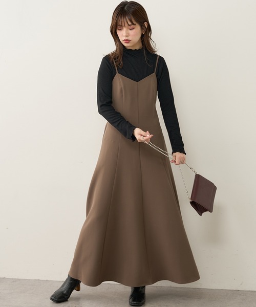 natural couture（ナチュラルクチュール）の「ほんのりラメメローカットタートル（Tシャツ/カットソー・レディース・ベージュ/ピンク/ブラック/オフホワイト・FREE）」の21枚目の写真