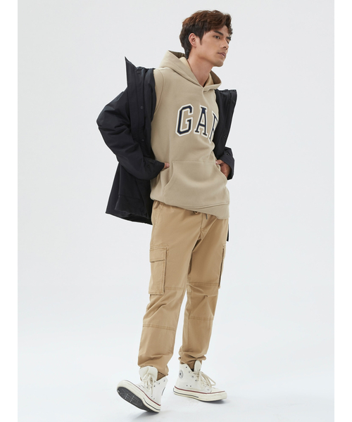 GAP(ギャップ)の「ボタンフロント アノラック(マウンテンパーカー・メンズ・ブラック/カーキ・M/L/S/XL/XS)」の13枚目の写真
