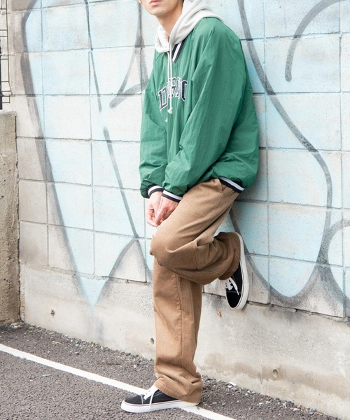 WEGO(ウィゴー)の「WEGO/ラインリブナイロンプルオーバー(スウェット・メンズ・グリーン/ブラック/グリーン系その他/ブラック系その他/ネイビー・MEDIUM/LARGE)」の17枚目の写真