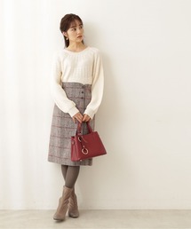 PROPORTION BODY DRESSING | ループチェックツイードタイトスカート / 1211220006(スカート)