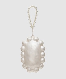 Simone Rocha | HANDHELD PERSPEX PEARL DAISY BAG W/ BEADED HANDLE(ハンドバッグ)